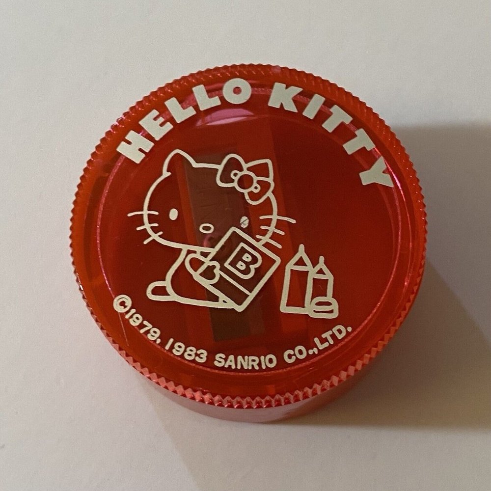 Vintage Sanrio Hello Kitty 1979 1983 Pencil Sharpener - Picture 2 of 12
